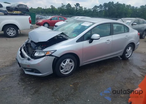 2013 Honda Civic Lx из США, поврежденный, VIN 2HGFB2F51DH581322